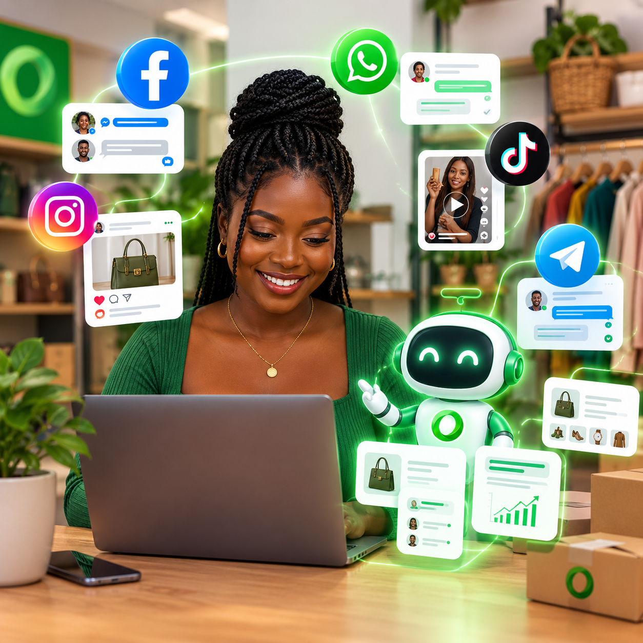 Instagram, TikTok & WhatsApp Sellers